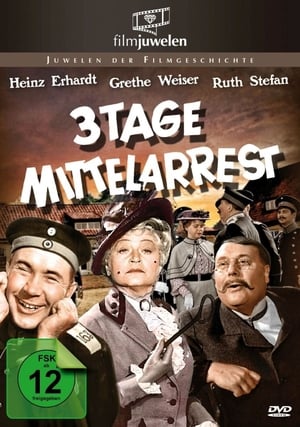 Poster Drei Tage Mittelarrest 1955