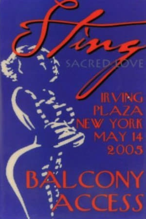 Image Sting Live At Irving Plaza