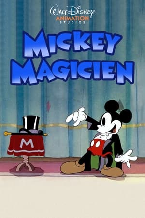 Poster Mickey Magicien 1937