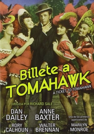 Poster Billete a Tomahawk 1950