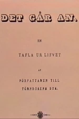 Poster Det går an (1976)