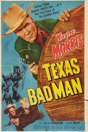 Poster Texas Bad Man 1953
