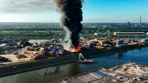 Image Major fire in the port of Duisburg