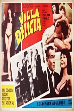 Poster Villa Delicia, playa de estacionamiento, música ambiental 1966
