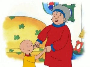 Caillou Caillou Walks a Dog