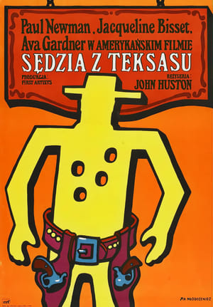 Poster Sędzia z Teksasu 1972