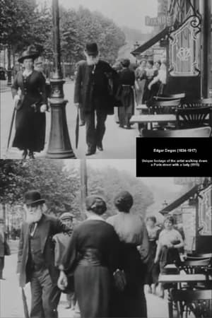 Edgar Degas Filmed Walking Down a Paris Street film complet