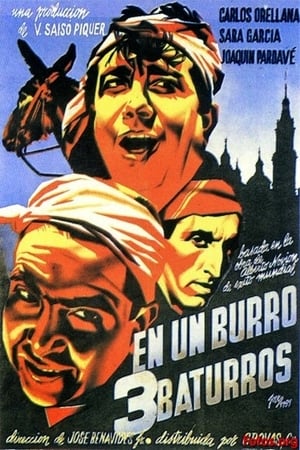 Poster En un burro tres baturros (1939)