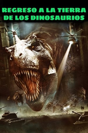Poster Regreso a la tierra de los dinosaurios 2008