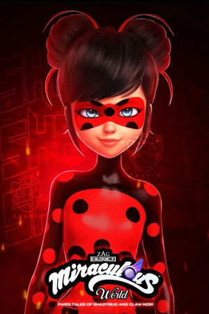 poster Miraculous World: Paris, Tales of Shadybug and Claw Noir
