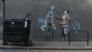 Bansky Pinta a Parede