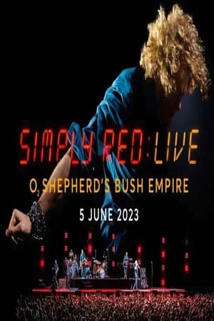 Poster Simply Red - Live At The O2 Shepherd's Bush Empire 2023