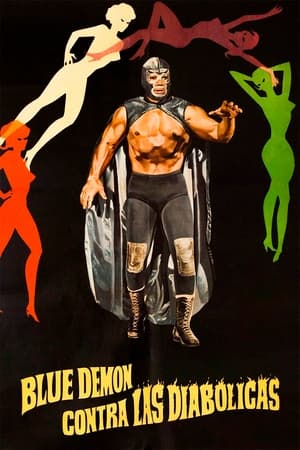 Poster Blue Demon contra las diabólicas 1968