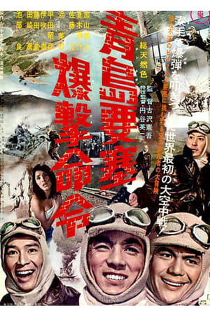 Poster 青島要塞爆撃命令 1963