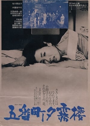 Poster 五番町夕霧楼 1963