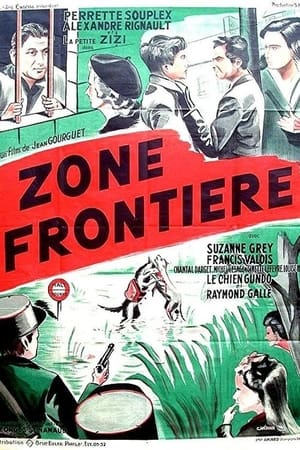 Poster Zone frontière (1950)