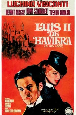 Poster Luis II de Baviera, el rey loco 1973