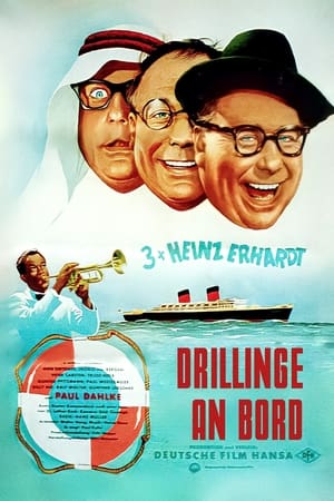 Poster Drillinge an Bord 1959