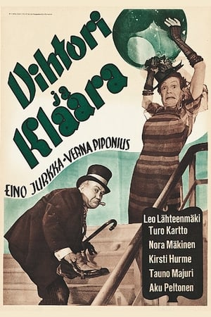 Poster Vihtori ja Klaara (1939)