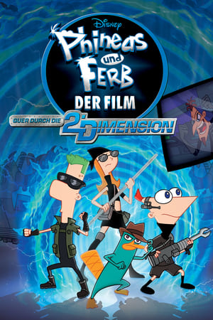 Poster Phineas und Ferb - Quer durch die 2. Dimension 2011