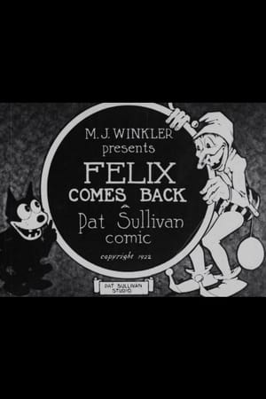 Poster Felix Comes Back (1922)