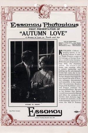 Poster Autumn Love 1913