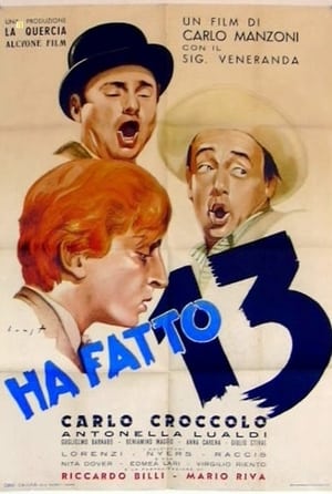 Poster Ha fatto 13 (1951)