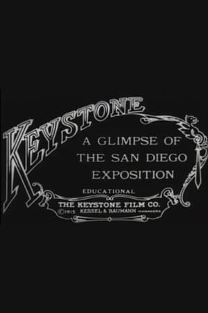 A Glimpse of the San Diego Exposition poster
