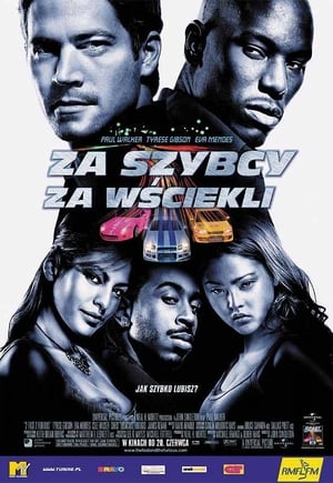 Poster Za szybcy, za wściekli 2003