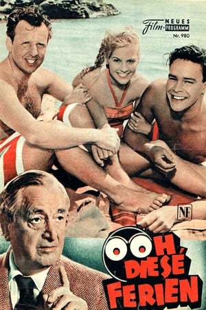 Poster Ooh... diese Ferien (1958)