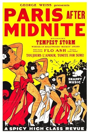 Poster Paris After Midnight 1951