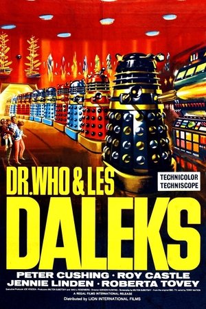 Poster Dr. Who et les Daleks 1965