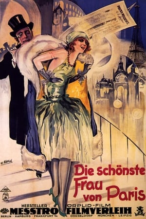 Poster Die schönste Frau von Paris 1928