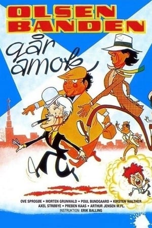 Poster Olsen-banden går amok 1973