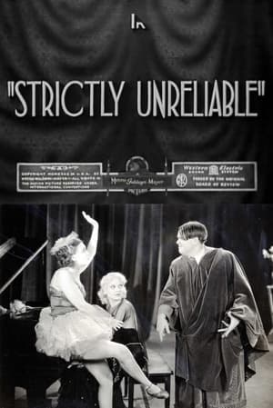 Poster Strictly Unreliable (1932)