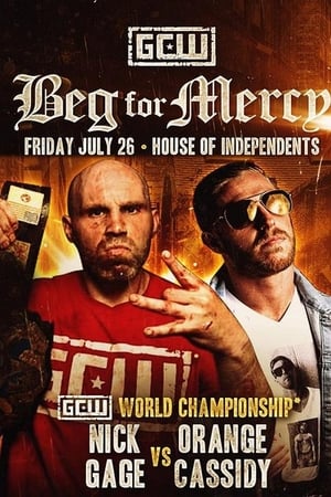 Poster GCW Beg for Mercy (2019)