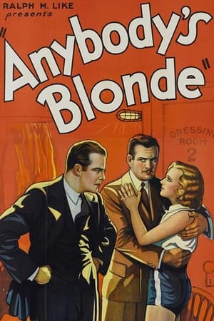 Poster Anybody's Blonde (1931)