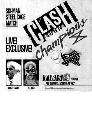 Poster WCW Clash of The Champions X: Texas Shootout (1990)