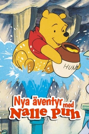 Poster Nya Äventyr med Nalle Puh Säsong 4 Det stora tåglånet 1991