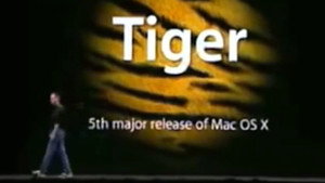 WWDC, San Francisco, OS X Tiger Preview (2004)