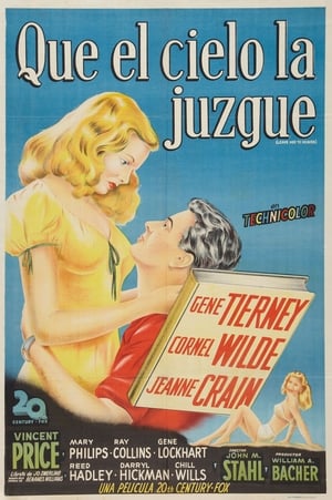 Poster Que el cielo la juzgue 1945