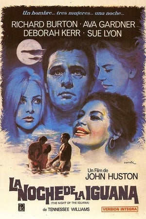 Poster La noche de la iguana 1964