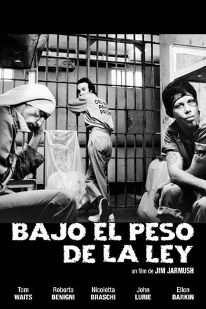 Poster Bajo el peso de la ley 1986