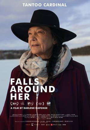 Poster Falls Around Her (2018)