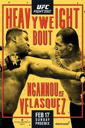 Poster UFC on ESPN 1: Ngannou vs. Velasquez (2019)