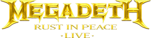 Megadeth - Rust in Peace Live — Logos 1