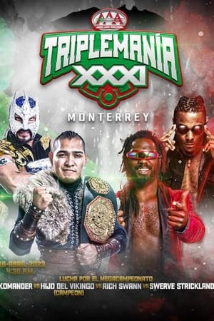 Poster AAA Triplemania XXXI: Monterrey (2023)