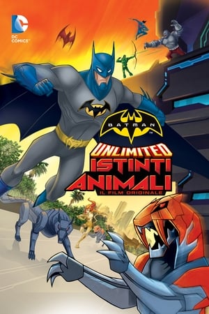 Poster Batman Unlimited: Istinti animali 2015