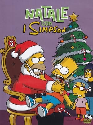 Poster Natale con i Simpson 2003