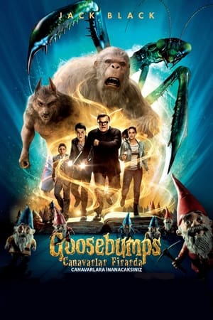 Poster Goosebumps: Canavarlar Firarda 2015